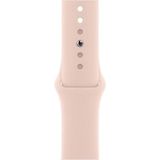 Fibaks 2 3 4 5 6 Se Nike 38MM 40MM Uyumlu Kordon Kayış Bileklik Klasik Spor Silikon Band - Pembe