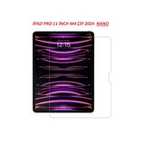 Fibaks Apple iPad Pro 11" M4 Çip 2024 Uyumlu Şeffaf Esnek Tablet Cam Nano Ekran Koruyucu
