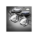 Fibaks Apple iPhone 11 - 12 - 12 Mini Taşlı Parlak Kamera Lens Koruyucu Cam ve Çerçeve Kamera Koruma Lensi