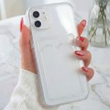 Fibaks Apple iPhone 11 Kılıf Kamera Koruma ve Köşe Korumalı Kartlıklı Cüzdanlı Darbe Emici Kapak - Card Spyke