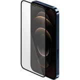 Fibaks Apple iPhone 11 Pro Max Tam Ekran Koruyucu Kırılmaz Cam 9H Temperli Koruma Dayanıklı 5D - Şeffaf