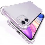 Fibaks Apple iPhone 12 Pro Kılıf AntiShock Köşe Korumalı Darbe Emici Crystal Berrak Şeffaf Sert Silikon