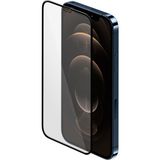 Fibaks Apple iPhone 12 Pro Max Tam Ekran Koruyucu Kırılmaz Cam 9H Temperli Koruma Dayanıklı 5D - Şeffaf
