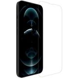 Fibaks Apple iPhone 14 Pro Max Ekran Koruyucu Kısa Temperli Sert Cam 9H Kırılmaz Cam Koruma Maxi - Şeffaf
