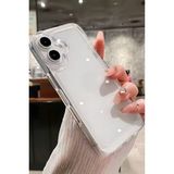 Fibaks Apple iPhone 16 Plus Kılıf Renksiz Şeffaf Yumuşak Ince Esnek Silikon Kapak