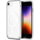 Fibaks Apple iPhone 7 Kılıf Magsafe Wireless Kablosuz Şarj Destekli Sert Şeffaf Darbe Emici Kapak
