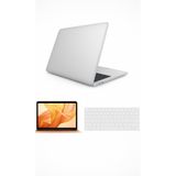 Fibaks Apple Macbook 13 Pro M1 M2 Çip A2338 Şeffaf Koruma Kapak Kılıf Ve Ekran Koruyucu Ve Kalveye Koruyucu