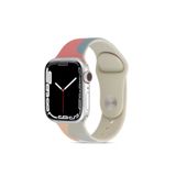Fibaks Apple Watch 10/11 42mm 41/40/38 MM Uyumlu 9/8/7/6/5/4/3/SE Kordon Kayış Bileklik Renkli Silikon