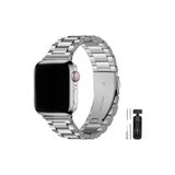 Fibaks Apple Watch 11-10 46mm 49/45/44 MM Uyumlu 9/8/7/6/5/4/3/se/ultra/hk/pro/max Kordon Paslanmaz Çelik