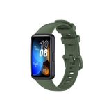 Fibaks Huawei Band 8 - 9 - 10 Uyumlu Renkli Tokalı Silikon Akıllı Saat Kordon Kayış Bileklik