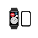 Fibaks Huawei Band 8 Tam Kaplayan Ultra Ince Kavisli Çerçeveli Saat Ekran Koruyucu