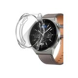 Fibaks Huawei Watch Gt3 Pro 46MM Uyumlu Parlak Silikon Kasa ve Ekran Koruyucu 360 Koruma