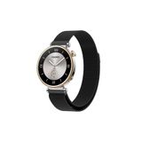 Fibaks Huawei Watch GT4 41mm Uyumlu Metal Hasır Örgü Mıknatıslı Milano Loop Kordon