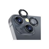 Fibaks iPhone 13 / 13 Mini Kamera Lens Koruyucu Temperli Cam Koruma Siyah