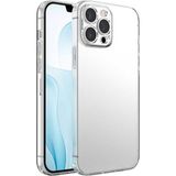 Fibaks iPhone 13 Pro Kılıf 3D kamera Korumalı Şeffaf Yumuşak Süper Silikon Kapak