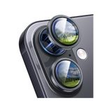 Fibaks iPhone 17 Premium AR+ AF Pürüzsüz Çerçeveli Tam Koruma Gri Kamera Lens Koruyucu