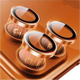 Fibaks iPhone 17 Pro/17 Pro Max AR+ AF+ Premium Aparatlı Kamera Koruma Turuncu Lens Koruyucu Temperli Cam