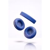 Fibaks JBL Uyumlu Kulaklık Pedi Süngeri Ve Kafa Bandı Seti Tune T500BT 510BT 520BT T560BT T600 T450 460 JR300 310 T250 Lacivert