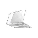 Fibaks Macbook 13.3' Pro 2020 Uyumlu Koruyucu Şeffaf Hava Menfezli Sert Kapak