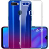 Fibaks Oppo Ax7 Kılıf Kamera Korumalı Şeffaf Ultra İnce Esnek Renksiz Silikon Kapak - Oppo A7X