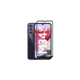 Fibaks Samsung Galaxy M34 5g Uyumlu Tam Kapatan Tamperli Cam Ekran Koruyucu Kırılmaz Cam - Şeffaf