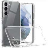 Fibaks Samsung Galaxy S21 Fe Kılıf 3D kamera Korumalı Şeffaf Yumuşak Süper Silikon Kapak