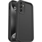 Fibaks Samsung Galaxy S21 Fe Kılıf Kamera Korumalı Yumuşak Dokulu Darbe Emici Siyah Silikon Kapak