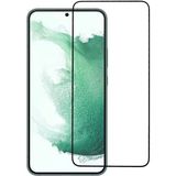 Fibaks Samsung Galaxy S22 111D Full Tam Kaplayan Tamperli Kırılmaz Cam Ekran Koruyucu - Şeffaf