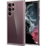 Fibaks Samsung Galaxy S22 Ultra Kılıf 3D kamera Korumalı Şeffaf Yumuşak Süper Silikon Kapak