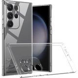 Fibaks Samsung Galaxy S25 Ultra Uyumlu Kılıf Kamera Korumalı Şeffaf Ultra Ince Esnek Renksiz Silikon Kapak