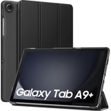 Fibaks Samsung Galaxy Tab A9+ Plus SM-X210 Uyumlu Smart Kapak Katlanabilir Koruyucu Kapak Tablet Kılıfı - Glx A9 Plus - Siyah