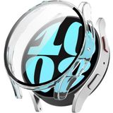 Fibaks Samsung Galaxy Watch 6 44MM Uyumlu Kasa ve Ekran Koruyucu 360 Tam Koruma Kapak Gard-14 - Glx 6 44mm - Şeffaf