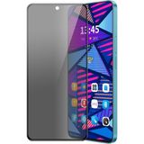 Fibaks Xiaomi Mi 14T Pro Uyumlu Hayalet Ekran Koruyucu Tam Kapatan Gizli Tamperli Cam - Siyah