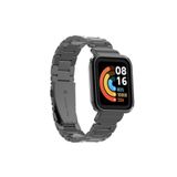 Fibaks Xiaomi Mi Watch Lite Uyumlu Kasa Korumalı Paslanmaz Çelik Klipsli Saat Kordon Kayış Bileklik