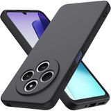 Fibaks Xiaomi Redmi 14C 4g Kılıf Kadife Lansman Soft Yumuşak Liquid Silikon Kamera Korumalı Kapak - Siyah