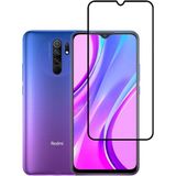 Fibaks Xiaomi Redmi 9c Tam Ekran Koruyucu Kırılmaz Cam 9H Temperli Koruma Dayanıklı 5D - Şeffaf