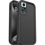 Fibaks Xiaomi Redmi Note 12 Pro 4g Kılıf Kamera Korumalı Yumuşak Dokulu Darbe Emici Silikon Kapak - Siyah