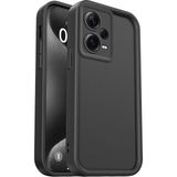 Fibaks Xiaomi Redmi Note 12 Pro 5g Kılıf Kamera Korumalı Yumuşak Dokulu Darbe Emici Siyah Silikon Kapak