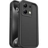 Fibaks Xiaomi Redmi Note 13 Pro 4g Kılıf Kamera Korumalı Renkli Silikon Kapak - Siyah