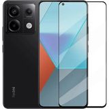 Fibaks Xiaomi Redmi Note 13 Pro 4G Uyumlu Tam Kapatan Tamperli Cam Ekran Koruyucu Kırılmaz Cam - Şeffaf