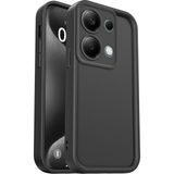 Fibaks Xiaomi Redmi Note 13 Pro 5g Kılıf Kamera Korumalı Yumuşak Dokulu Darbe Emici Siyah Silikon Kapak