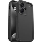 Fibaks Xiaomi Redmi Note 13 Pro Plus Kılıf Kamera Korumalı Yumuşak Dokulu Darbe Emici Siyah Silikon Kapak