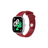 Fibaks Xiaomi Redmi Watch 4 Uyumlu Akıllı Saat Bileklik Kordonu Yumuşak Silikon Kayış