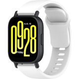 Fibaks Xiaomi Redmi Watch 5 Active / Watch 5 Lite Kordon Akıllı Saat Bileklik Kordonu Yumuşak Silikon Kayış - Redmi Watch 5 Acitve/Lite - Beyaz