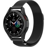 Fibaks Xiaomi Watch S1 - S1 Pro - S1 Active 46MM 22MM Uyumlu Metal Hasır Örgü Mıknatıslı Milano Loop Kordon - Watch S1/Pro/Active - Siyah
