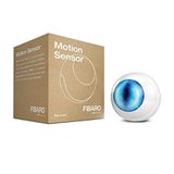 FIBARO Hareket Sensörü Z-Wave Plus Çoklu Sensörlü Hareket, Sıcaklık, Işık Yoğunluğu, Hız Ölçer, FGMS-001, HomeKit ile çalışmaz