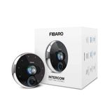 FIBARO Visiophone Intelligent Full HD, 30 fps Intercom videolu kapı telefonu, siyah