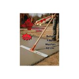 Fiber Beton Mastarı 90 cm -Fiberglas Iz Bırakmaz + Sap Hediye