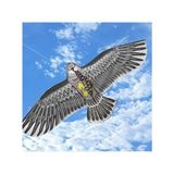 Fiber Kartal Uçurtma 110 cm Fiber Kartal Uçurtma *** - Siyah Beyaz