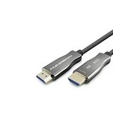 Fiber Optik Hdmı 2.0 Kablo 4K 60 Hz 60 M Siyah Gri Hdx2060
